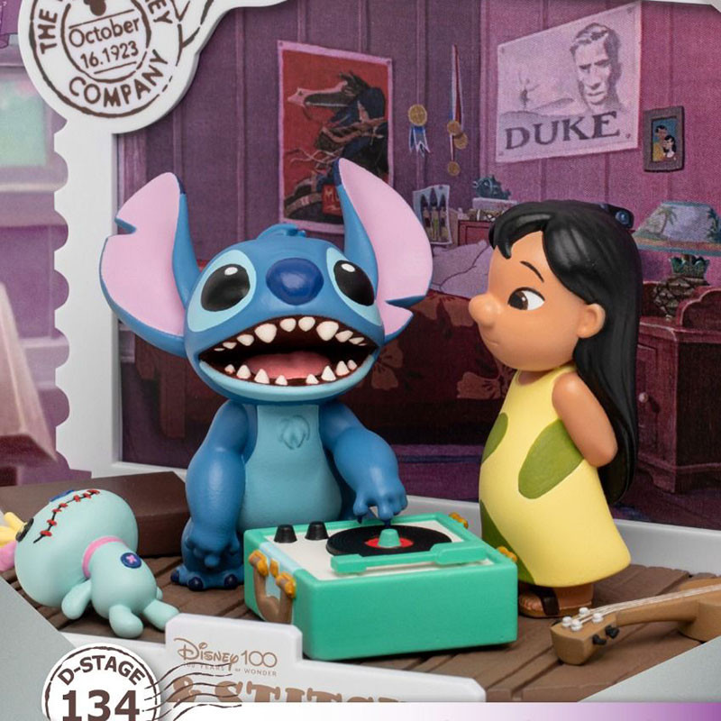 Diorama D-Stage Disney 100 Years Stitch & Lilo Beast Kingdom Disney Diorama D-Stage Disney 100 Years Stitch & Lilo Beast Kingdom Disney