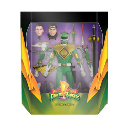 POWER RANGERS Figurine Ultimates Green Ranger Super7