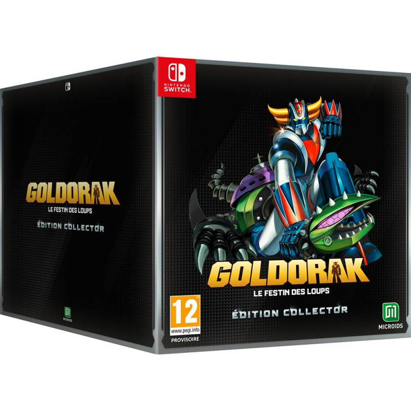 GOLDORAK Jeu Vidéo Switch Edition Collector Goldorak Le Festin des loups Microids