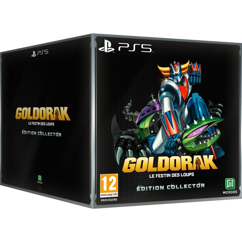 GOLDORAK Jeu Vidéo PS5 Edition Collector Goldorak Le Festin des loups Microids