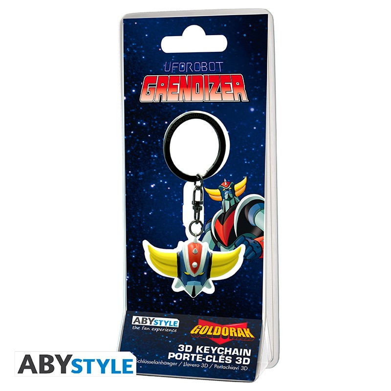 Porte-clés 3D Tête Goldorak Abystyle Goldorak Porte-clés 3D Tête Goldorak Abystyle Goldorak