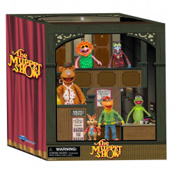 Pack 6 Figurines The Muppets Backstage Deluxe Box Set Diamond Select Toys Le Muppet Show