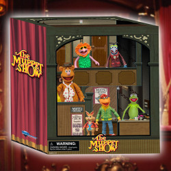 Pack 6 Figurines The Muppets Backstage Deluxe Box Set Diamond Select Toys Le Muppet Show