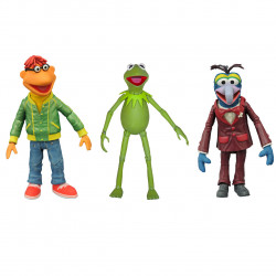 Pack 6 Figurines The Muppets Backstage Deluxe Box Set Diamond Select Toys Le Muppet Show