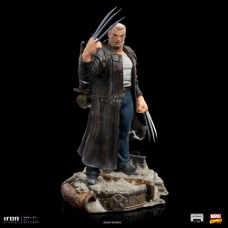 Statue Old Man Logan Wolverine 50th Anniversary Art Scale Iron Studios X-Men