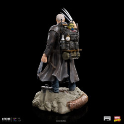 Statue Old Man Logan Wolverine 50th Anniversary Art Scale Iron Studios X-Men