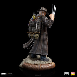 Statue Old Man Logan Wolverine 50th Anniversary Art Scale Iron Studios X-Men