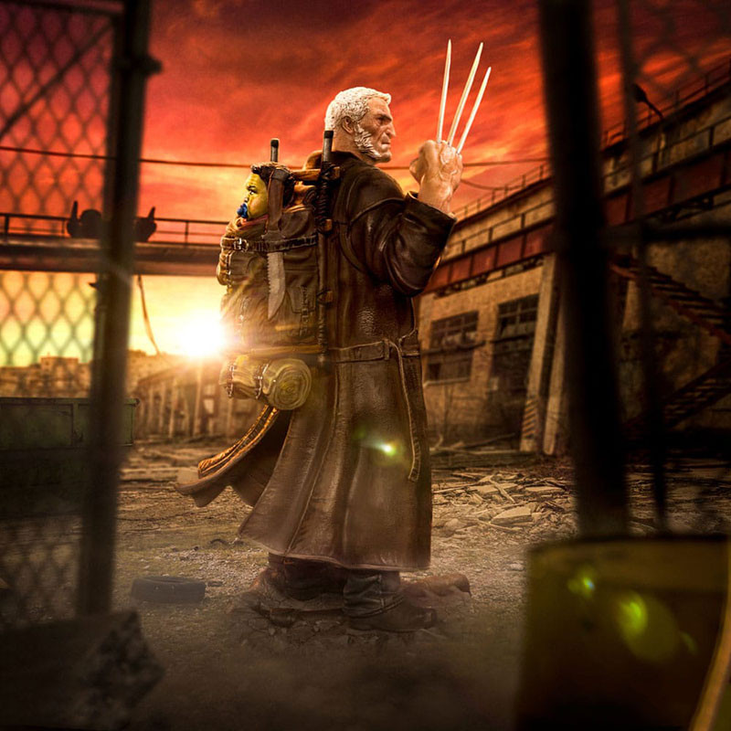 Statue Old Man Logan Wolverine 50th Anniversary Art Scale Iron Studios X-Men Statue Old Man Logan Wolverine 50th Anniversary Art Scale Iron Studios X-Men