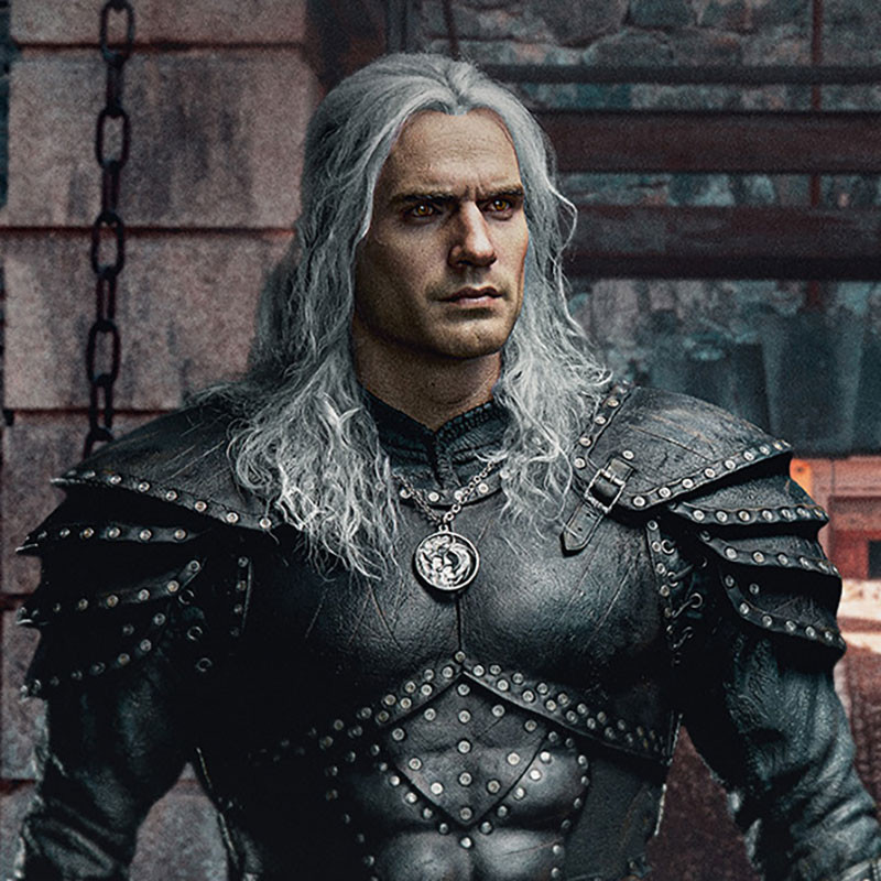 Statue 1/3 Geralt De Riv Infinite Scale Blitzway The Witcher