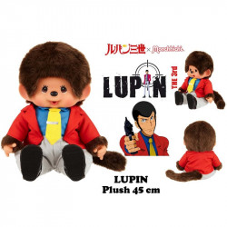 MONCHHICHI Peluche Lupin The Third 45 cm Sekiguchi