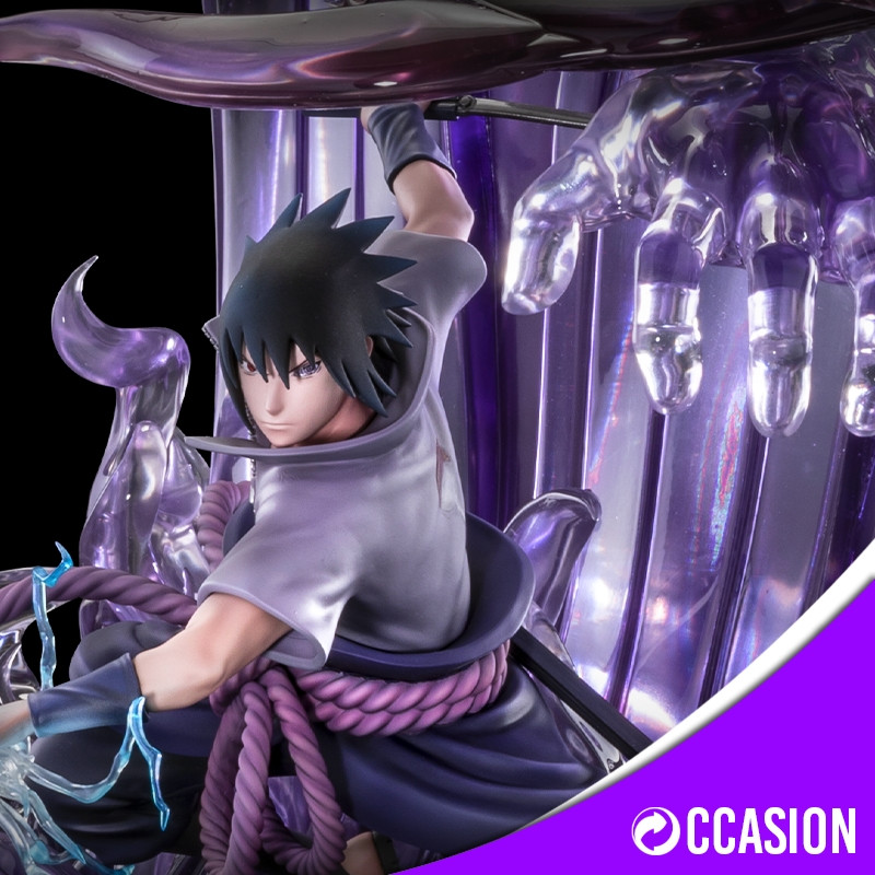 NARUTO Statue HQS Sasuke Uchiha Summon of Susanoo Tsume Art