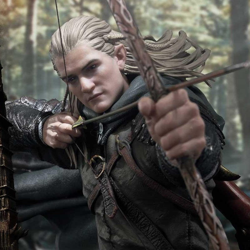 LE SEIGNEUR DES ANNEAUX Statue Legolas Bonus Version Prime 1 Studio