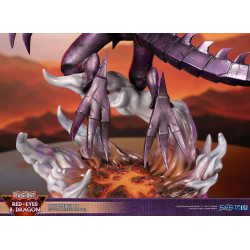 Figurine Dragon Noir aux Yeux Rouges Purple Edition F4F Yu-Gi-Oh!