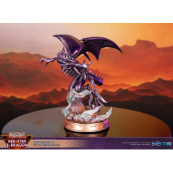 Figurine Dragon Noir aux Yeux Rouges Purple Edition F4F Yu-Gi-Oh!