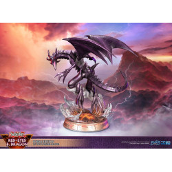 Figurine Dragon Noir aux Yeux Rouges Purple Edition F4F Yu-Gi-Oh!