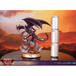 Figurine Dragon Noir aux Yeux Rouges Purple Edition F4F Yu-Gi-Oh!