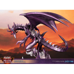 Figurine Dragon Noir aux Yeux Rouges Purple Edition F4F Yu-Gi-Oh!