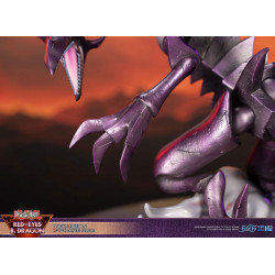 Figurine Dragon Noir aux Yeux Rouges Purple Edition F4F Yu-Gi-Oh!