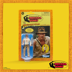 INDIANA JONES Figurine Indiana Jones Temple maudit Retro Collection Hasbro