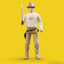 INDIANA JONES Figurine Indiana Jones Temple maudit Retro Collection Hasbro