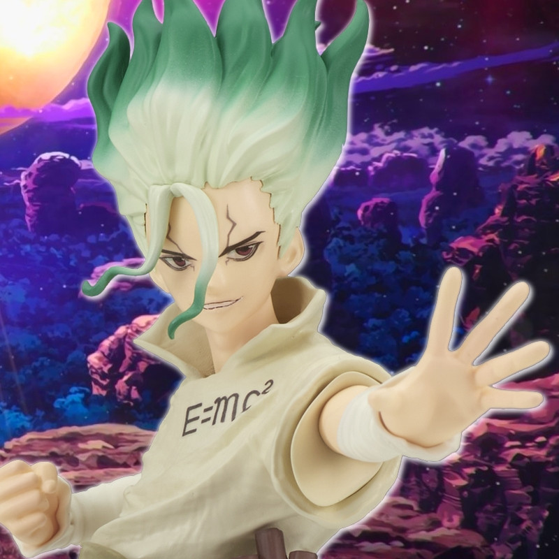 Figurine Senku Ichigami Figure Of Stone World II Banpresto Figurine Senku Ichigami Figure Of Stone World II Banpresto