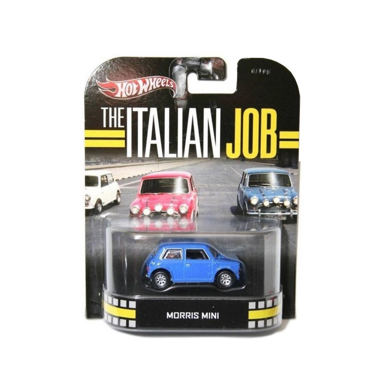 Hot Wheels Collectors The Italian Job Morris Mini Bleue Hot Wheels Collectors The Italian Job Morris Mini Bleue
