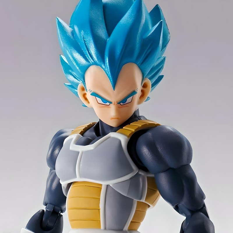 DRAGON BALL SUPER Broly SH Figuarts Vegeta SSGSS 15th Anniversary Version Bandai