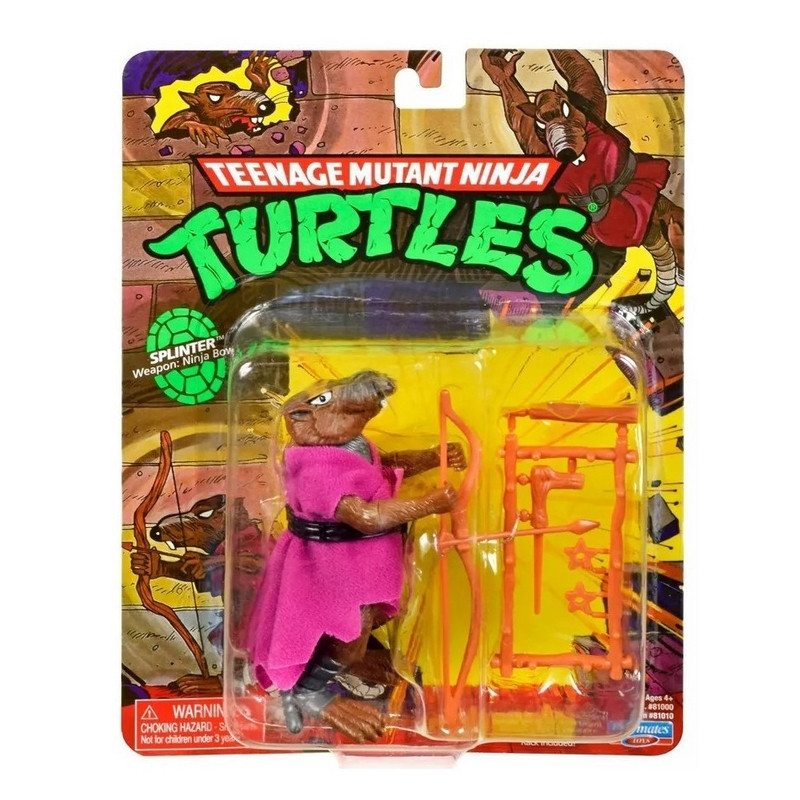 TORTUES NINJA Figurine Splinter Classic Playmates