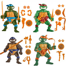 TORTUES NINJA 4 Figurines Classics  Series Playmates