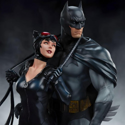 DC COMICS Diorama Batman & Catwoman Sideshow