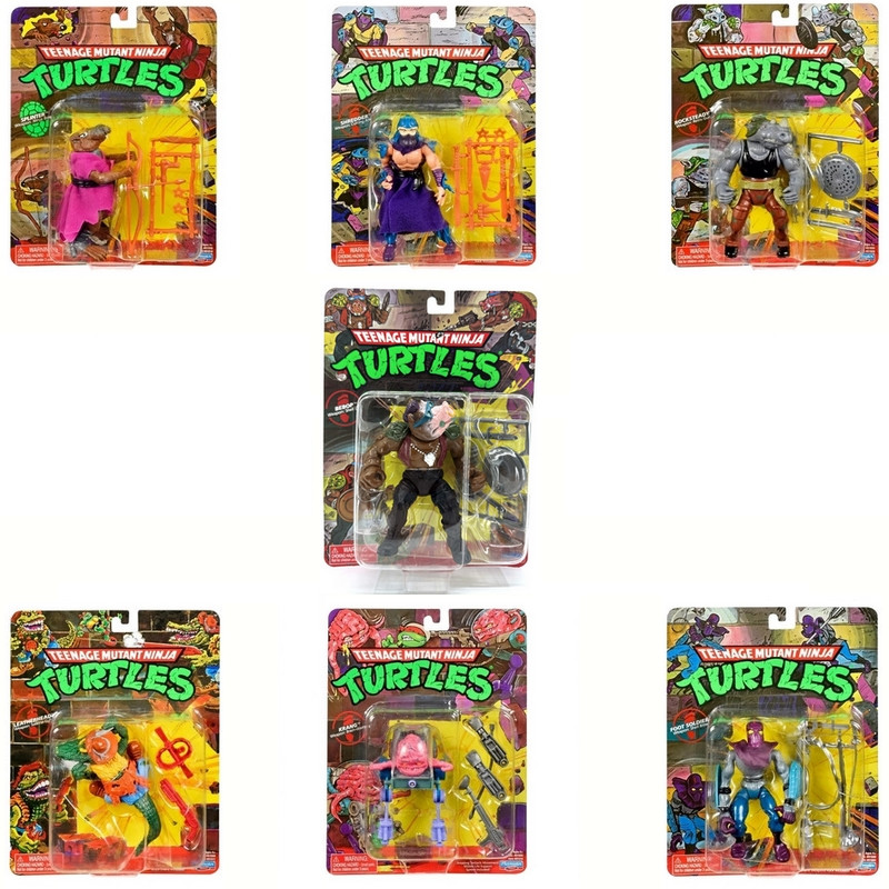 TORTUES NINJA Figurines Classics Mutants Series Playmates TORTUES NINJA Figurines Classics Mutants Series Playmates