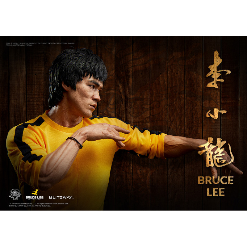 Statue Bruce Lee Tribute 50th Anniversary Superb Scale 1/4 Blitzway Le ...