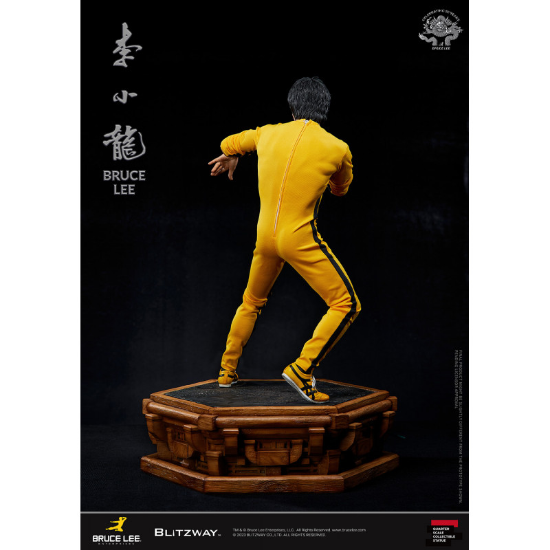 Statue Bruce Lee Tribute 50th Anniversary Superb Scale 1/4 Blitzway Le ...
