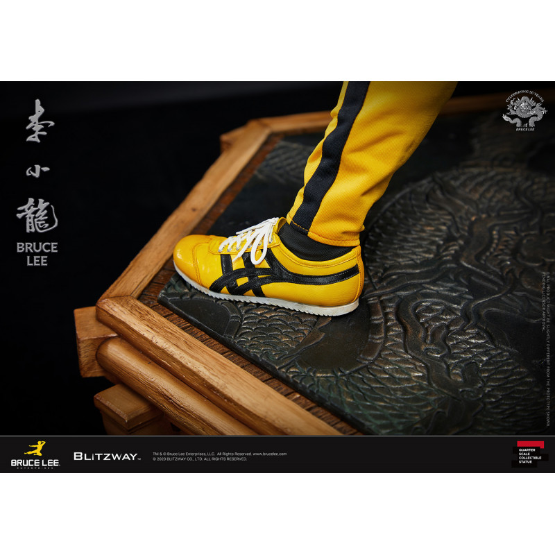 Statue Bruce Lee Tribute 50th Anniversary Superb Scale 1/4 Blitzway Le ...