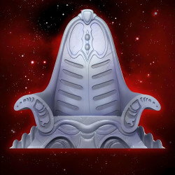 SILVERHAWKS Figurine Ultimates Mon Star's Transformation Chamber Throne Super7