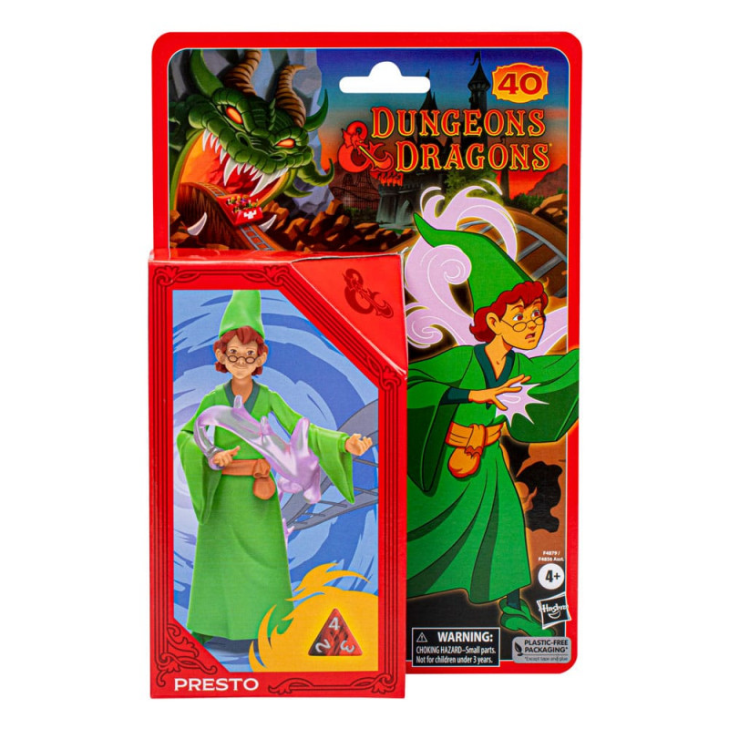 DONJONS ET DRAGONS Figurine Presto Cartoon Classics Hasbro DONJONS ET DRAGONS Figurine Presto Cartoon Classics Hasbro