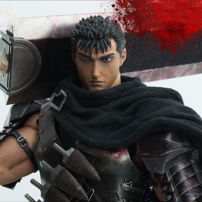 Figurine Guts Black Swordsman ThreeZero Berserk