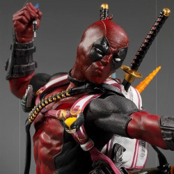 MARVEL Statue Deadpool BDS Deluxe Art Scale Iron Studios