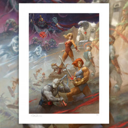 Impression Art Print ThunderCats, Ho! Sideshow Cosmocats