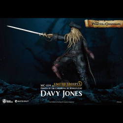 PIRATES DES CARAIBES Statue Master Craft Davy Jones Beast Kingdom