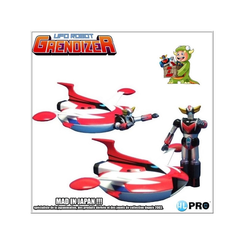 Figurine Goldorak avec Soucoupe Ejectable HLPro