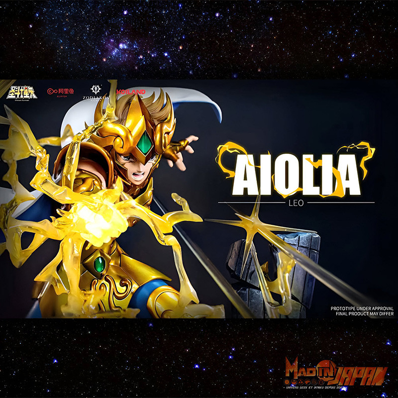 Aiolia De Leão Tsume Art Hqs Leo Aiolia 1/6 Completo