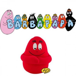 BARBAPAPA Peluche Barbidur Leblon-Delienne 16 cm