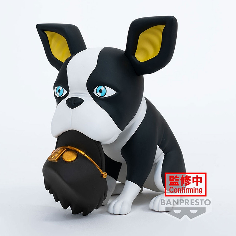 Figurine Iggy JoJo's Bizarre Adventure - Sofvimates 15 Cm - Avec Carte à Collectionner Aléatoire - Collection Anime & Manga