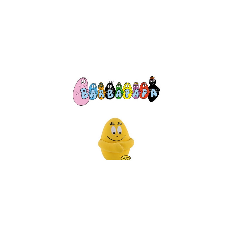 BARBAPAPA Peluche Barbidou Leblon-Delienne 30 cm BARBAPAPA Peluche Barbidou Leblon-Delienne 30 cm