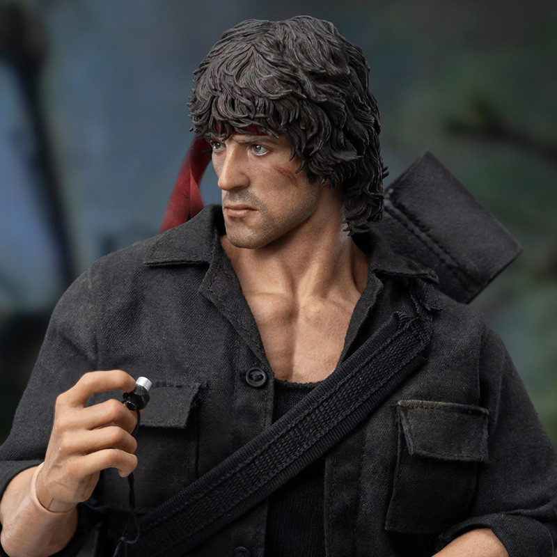 Figurine articulée Threezero Rambo I figurine 1/6 John Rambo 30 cm