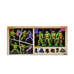 Pack Figurines  Leonardo, Raphael, Michelangelo, & Donatello Mirage Comics Neca Tortues Ninja