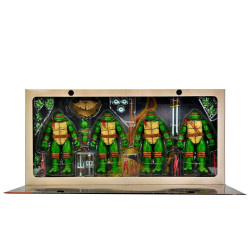 Pack Figurines  Leonardo, Raphael, Michelangelo, & Donatello Mirage Comics Neca Tortues Ninja