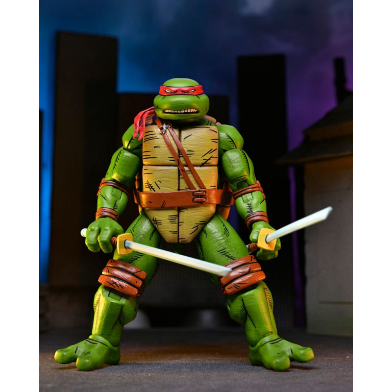 Lot De Figurines NECA Teenage Mutant Ninja Turtles - Leonardo, Raphael, Donatello, Michelangelo - TMNT Mirage Comics - Neuf
