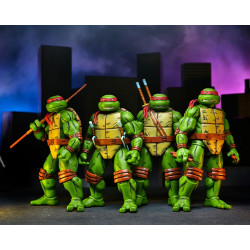 Pack Figurines  Leonardo, Raphael, Michelangelo, & Donatello Mirage Comics Neca Tortues Ninja